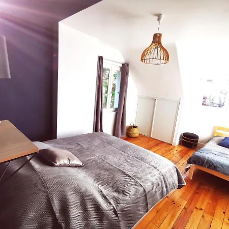 펜션 Le Clos Cornely-maison Renovee Carnac-14 Couchages
